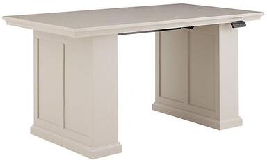 Tuscan Electric Adjustable Desk - Taupe - Ballard Designs