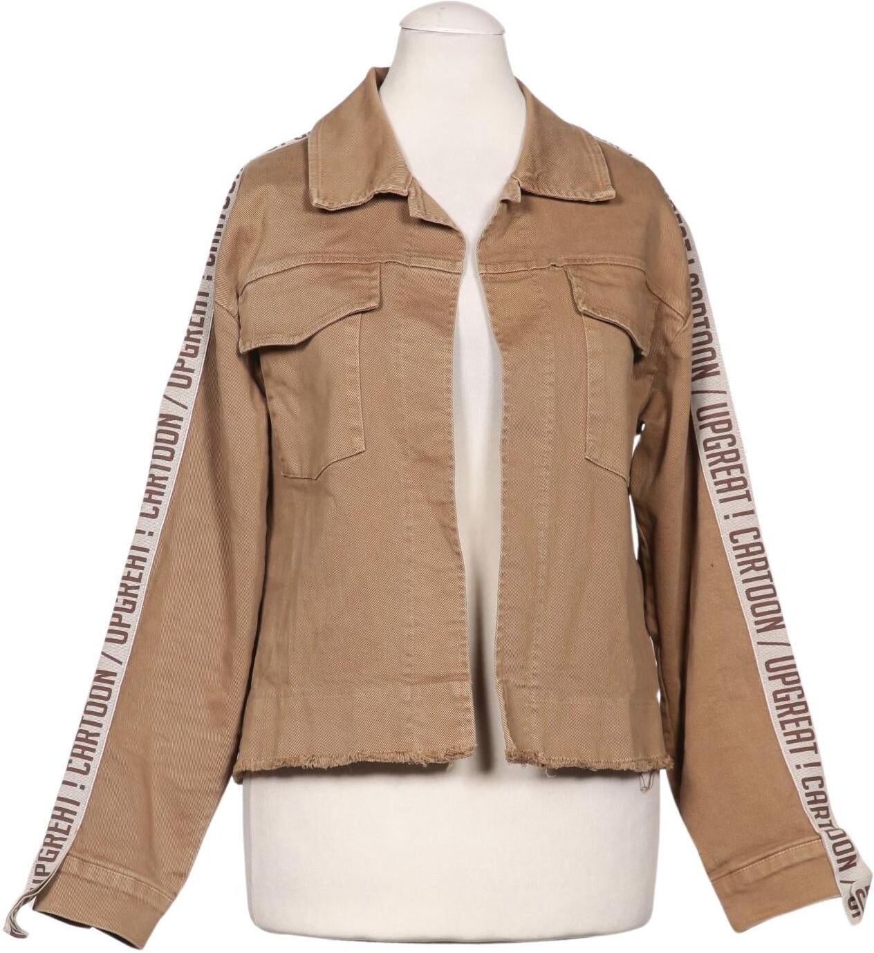 Cartoon Damen Jacke, Beige, Gr. S, Baumwolle - Second Hand
