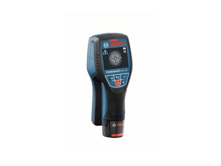 Lasermessgerät BOSCH PROFESSIONAL D-tect 120 Solo , blau (blau, schwarz), B:20,6cm L:9,2cm, Lasermessgeräte, Lasermessgerät