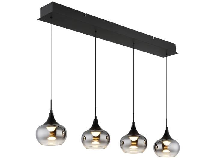 Globo Lui Suspension Led Intégrée\, Noir Mat 3000k