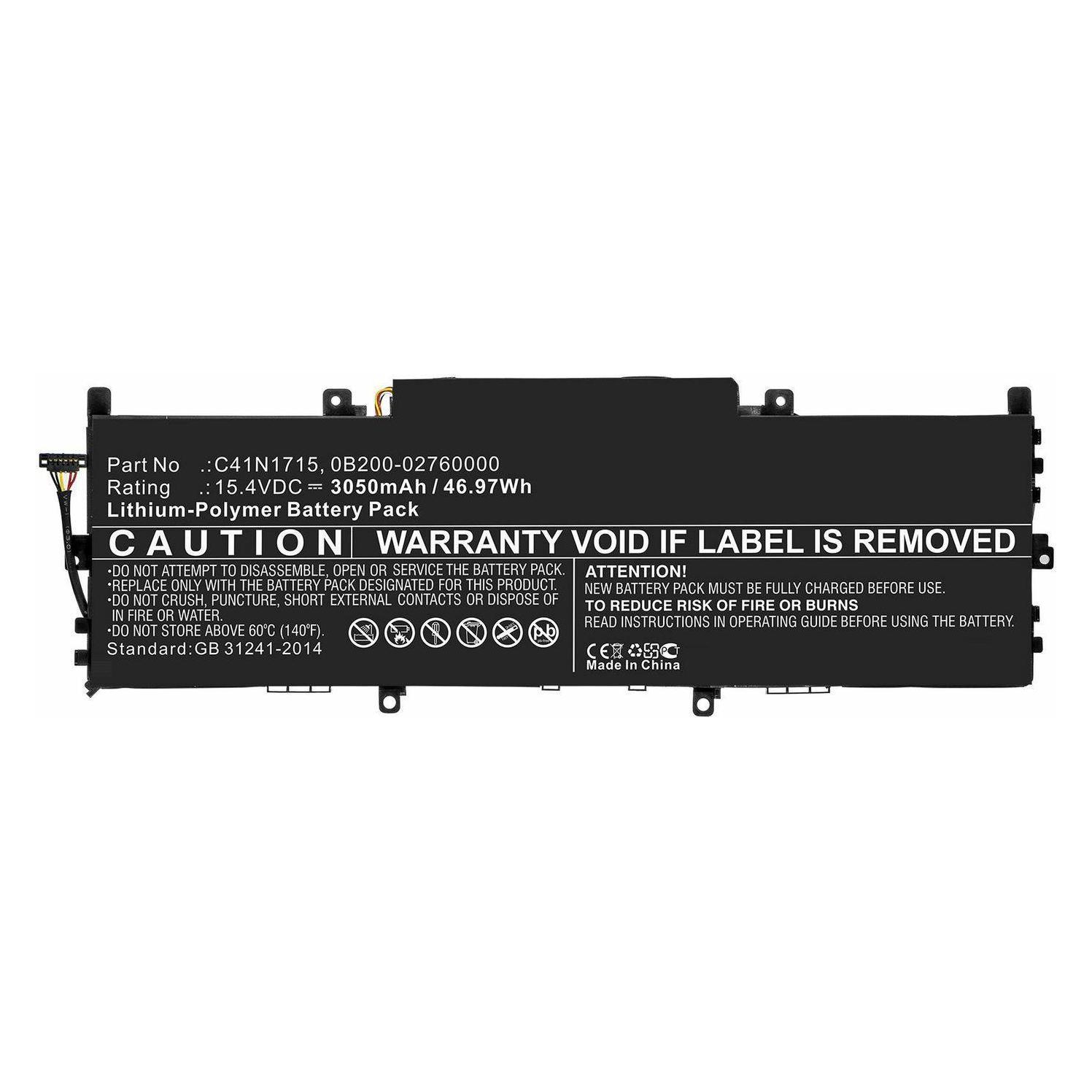 CoreParts Laptop Battery for Asus (3050 mAh) (MBXAS-BA0252)