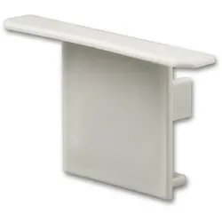 ISOLED Zubehör für Profil WING20 (Flansch gerade) mit Abdeckung flach - Endkappe ISO-112271