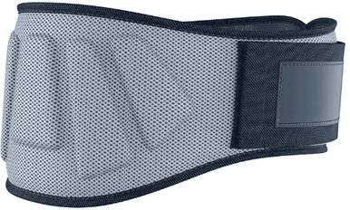 Inspire Picks Weight Lifting Belt, Gym Back Support, Lumbar Support Belt, Powerlifting Belt, Workout Waist Belt light Grey xsold