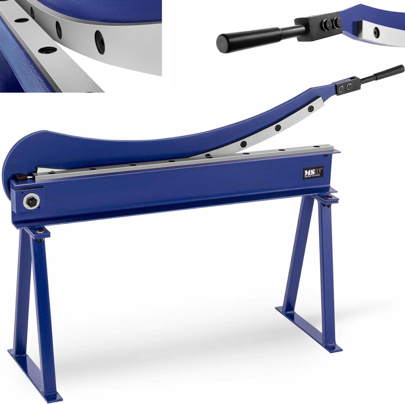Tafelschere Blech Guillotine manuell 1,5 mm Breite 1000 mm