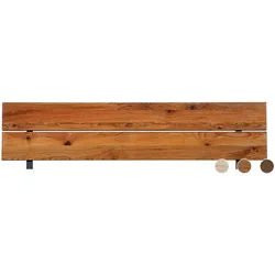 Hasena Oak-Line Wild Kopfteil Alpa Wildeiche 140 cm / Wildeiche Vintage natur, geölt
