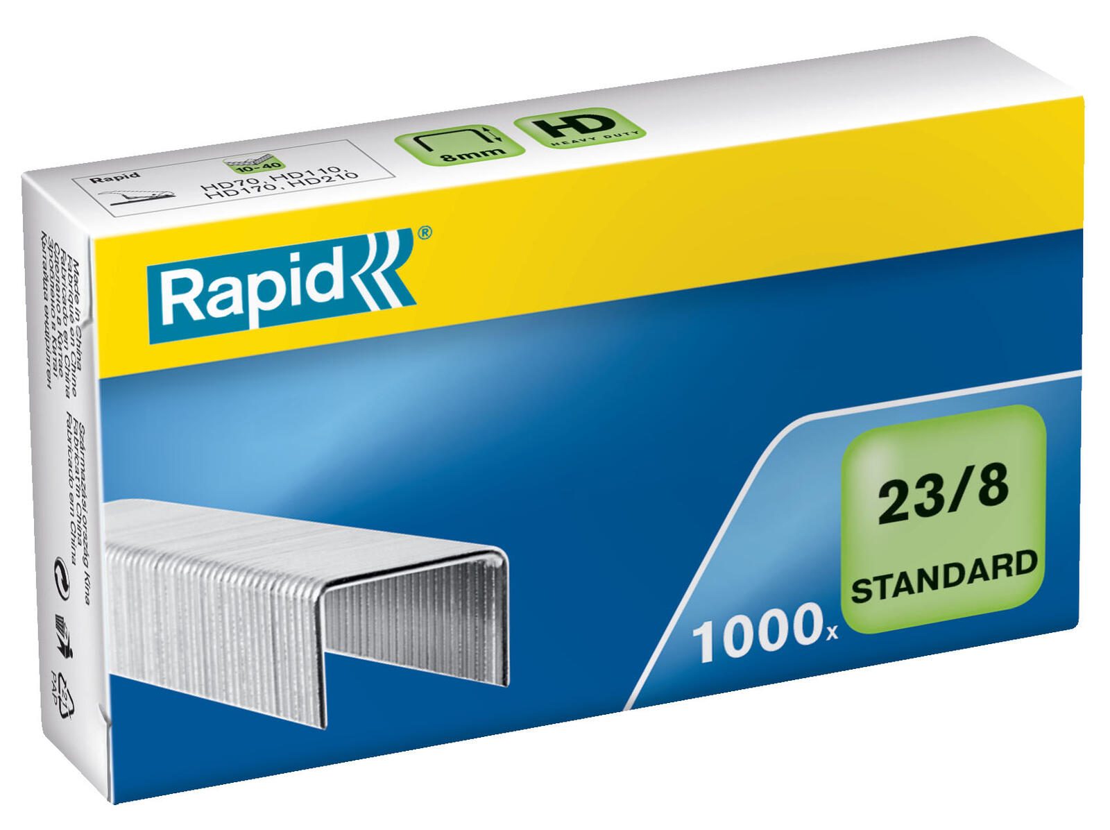 Rapid Heftklammern 12 mm 23/8 24869200