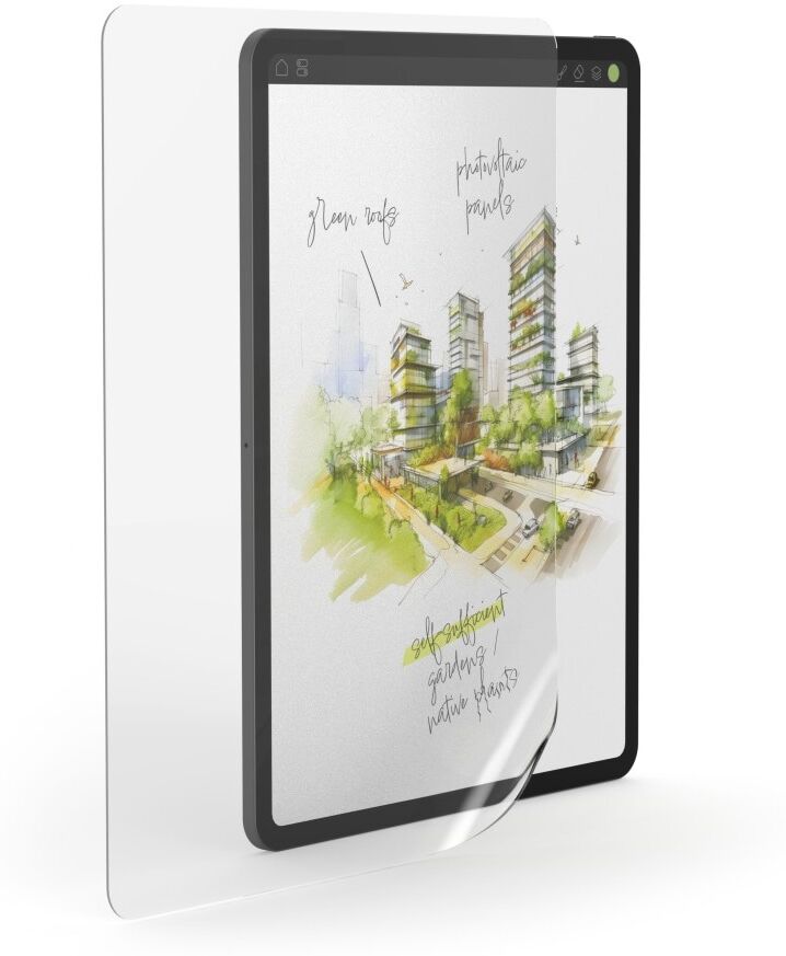 Hama Displayschutzglas "Displayschutzfolie für Apple iPad Air 13 Zoll, Paperlike Schreibfolie", transparent, Displayfolien, Paperlike Oberfläche, 0,13 mm dünn, vollflächig haftend, flexibel, Displayschutzglas