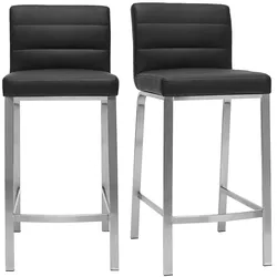 Design-Barhocker Schwarz 66 cm TOMY
