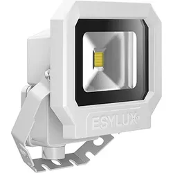ESYLUX LED-Strahler ADF 3000K mit MontBügel weiß SUNOFLTR900830WH