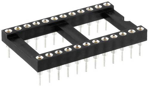Econ connect PZ24CB IC-Fassung Polzahl: 24 Präzisions-Kontakte Tube
