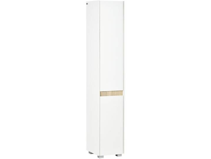 YWJ Colonne Salle Bain Armoire Haute Auxiliaire Étagères Réglables Douche Toilettes Chambre 30x33x165cm