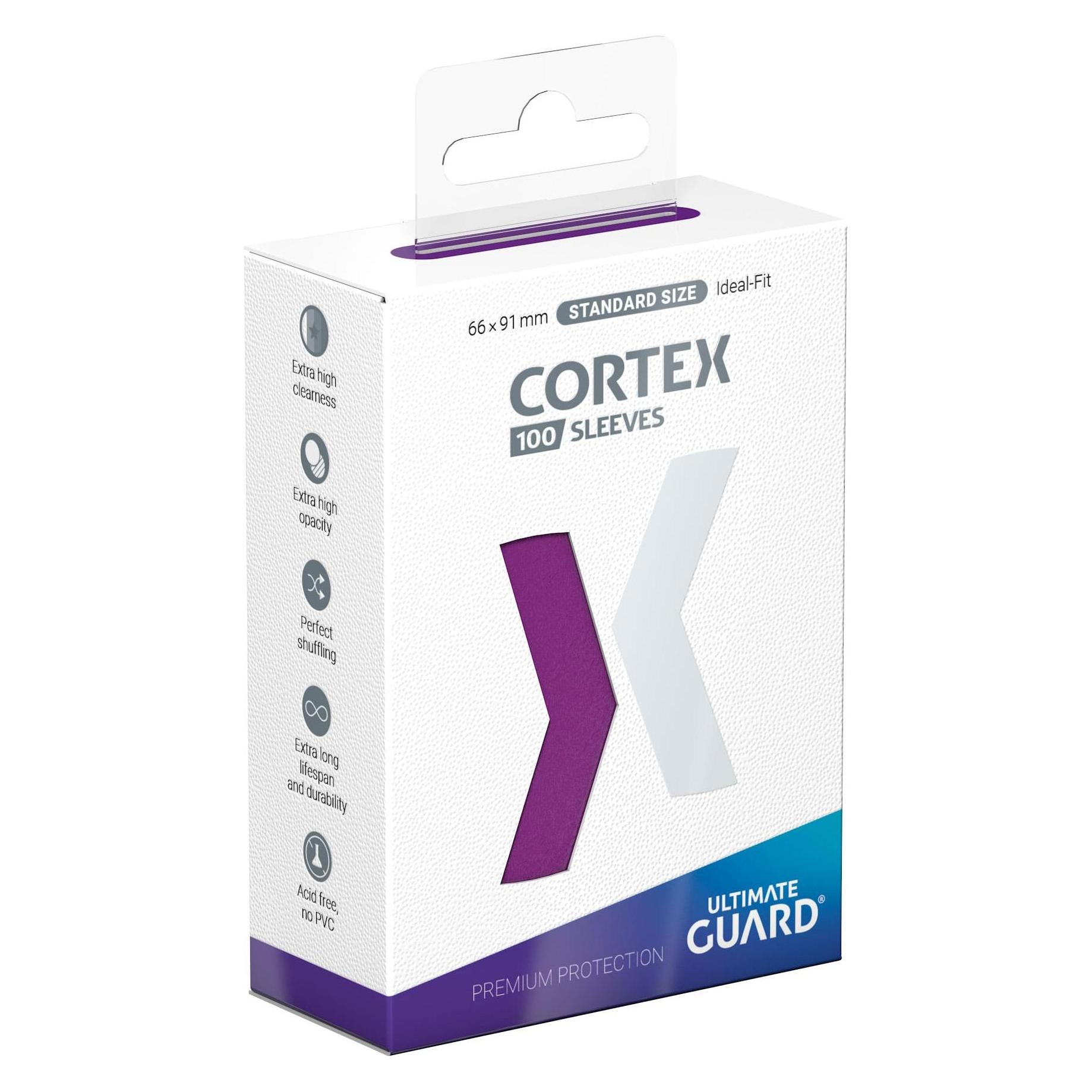 Ultimate Guard 100 pochettes Cortex Sleeves taille standard Violet (UGD011151)