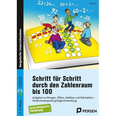 Schritt für Schritt durch den Zahlenraum bis 100, Set von Anna Lotz, Persen Verlag in der AAP Lehrerwelt GmbH, 978-3-403-21122-8