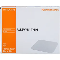 Allevyn Thin 10x10cm Duenne Wundauflage 5 ST