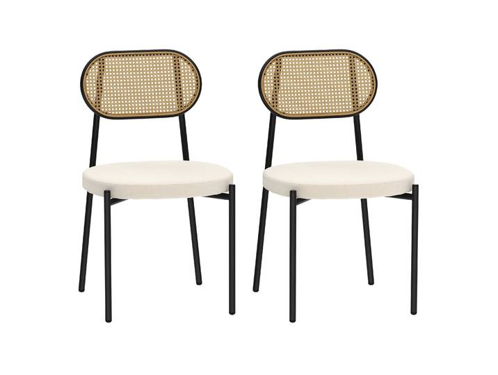 Esszimmerstuhl ELICE 2er Set weiss