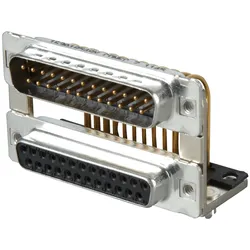 D-SUB DP 50 STBU - D-SUB, Dual Port, Stecker-Buchse, 2x25-polig