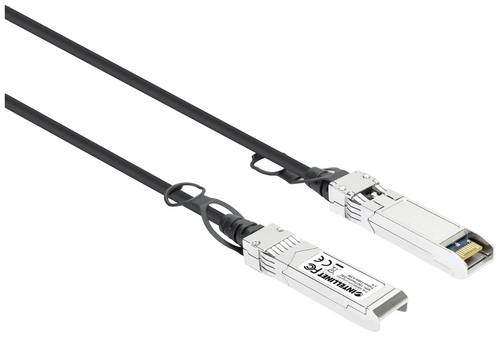 Intellinet 508384 SFP+ 10G Passives DAC Twinax Kabel 10 GBit/s 7 m Weitere technische Daten Länge: 0,5 m