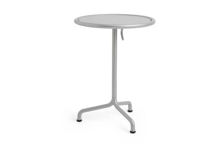 HAY Table Deville Silver grey, Ø55x74 cm
