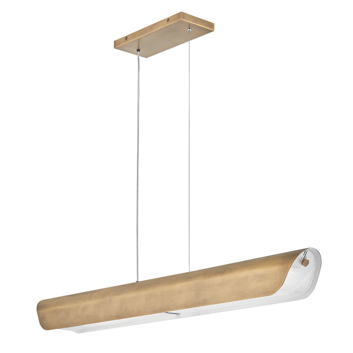 Elstead Lighting Arco Linear LED Pendelleuchte (messing gealtert) messing gealtert HK-ARCO-LED-LP-117-HB