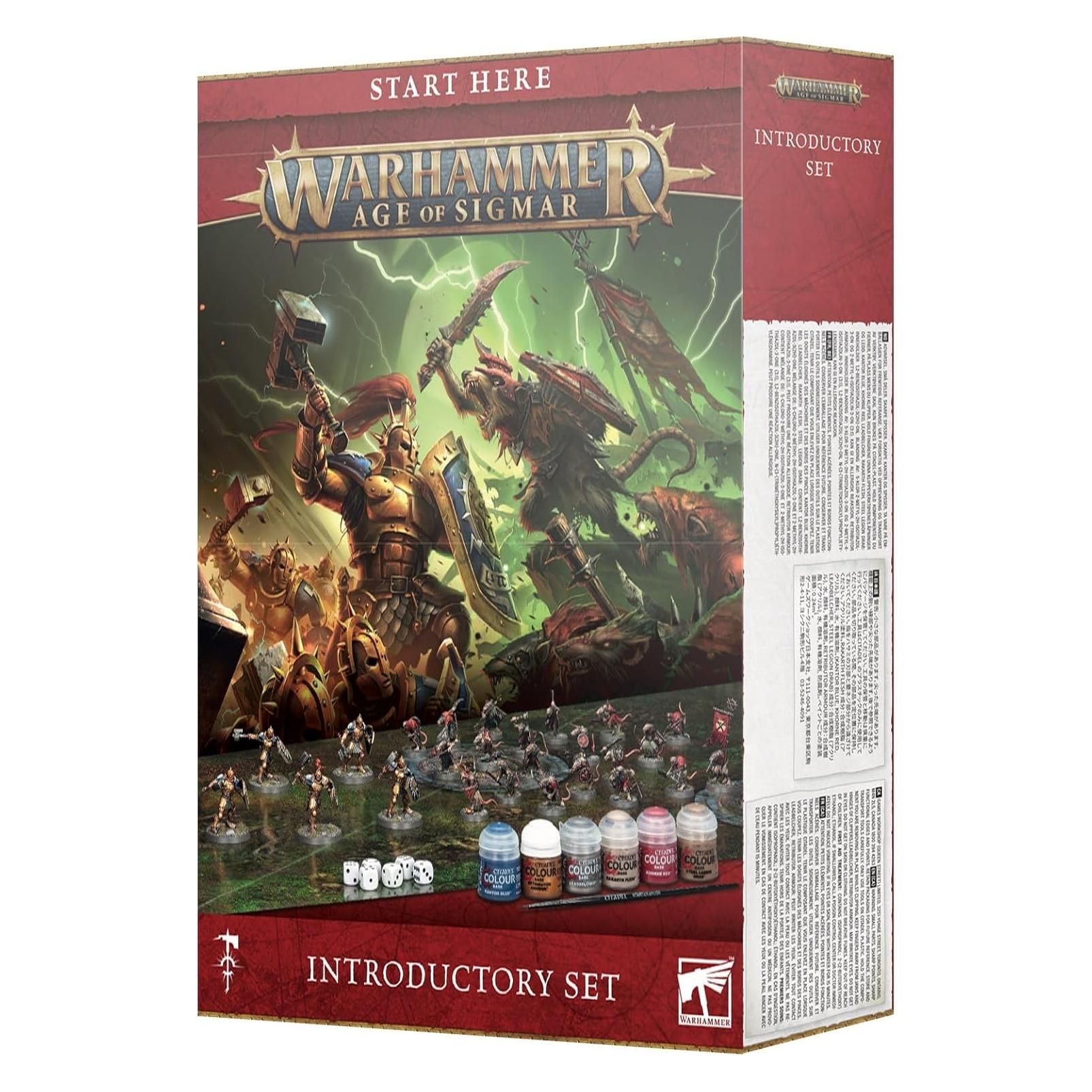 Games Workshop Warhammer AoS - Boite de Jeu / Age of Sigmar V.4 Set de Decouverte (Fr) (Kunststoff) (GW80-15)