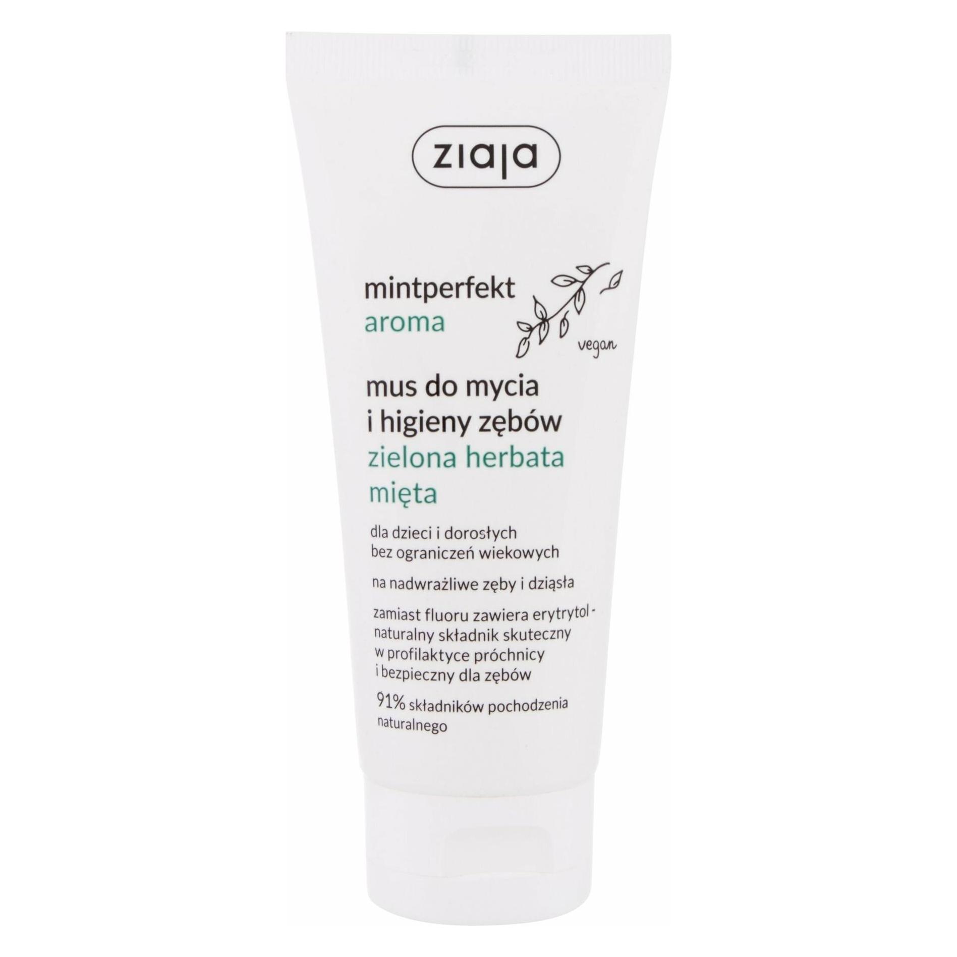 Ziaja Mintperfect Aroma Green Tea & Mint Toothpaste - Zubní pasta (100 ml) (117910)