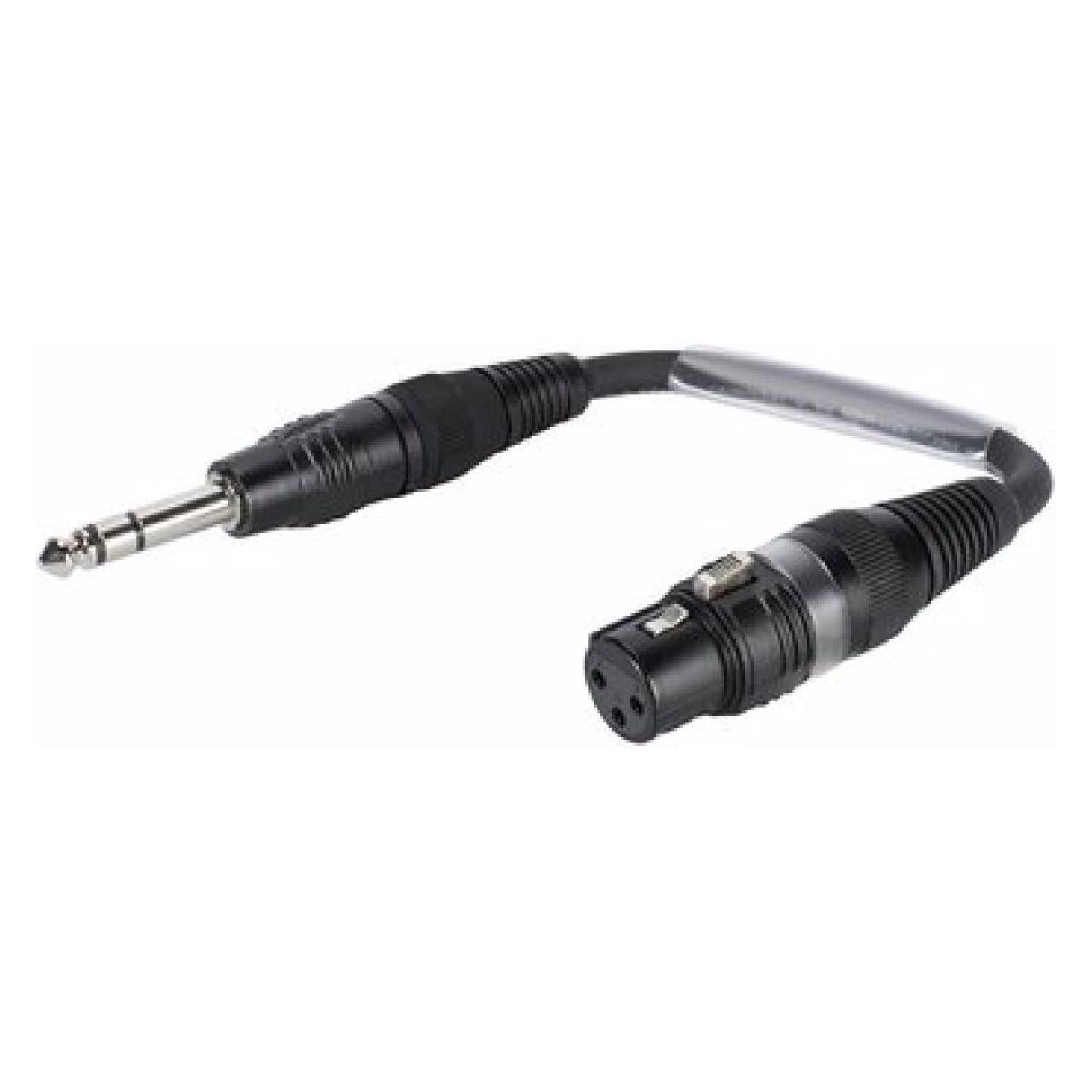 Sommer Cable Adapterkabel XLR(F)/Klinke stereo 0,15m (0.15 m) (3030741U)