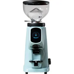 Fiorenzato AllGround Sense Kaffeemühle Pastel Blau Matt, DARK-T Titan Mahlwerk, Kaffeemühle, Blau
