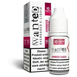 Himbeer Cassis NicSalt Overdosed Liquid by Wanted 10ml / 10mg