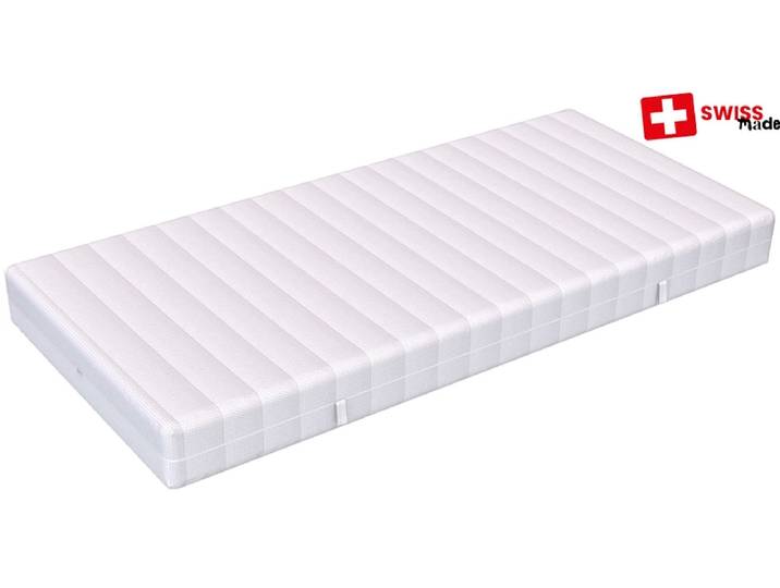 SWISSDREAM NIGHT Matratze OPTIMA 120x200cm Mousse EvoPoreHRC mittel