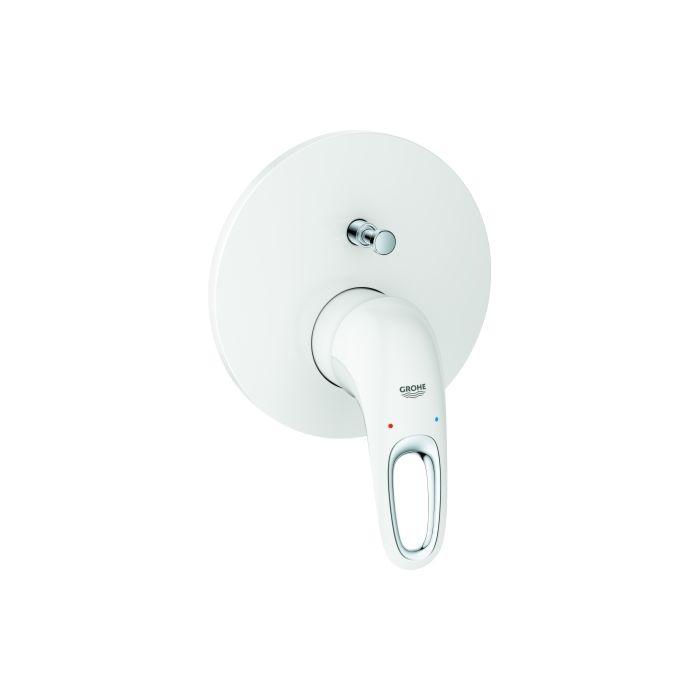 Grohe Eurostyle Fertigmontageset 24049LS3 moon White, UP-Wannen-Einhebelmischer