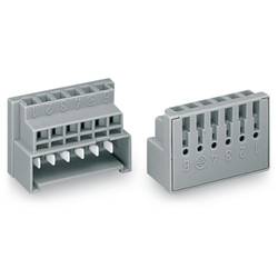 Verbindungsklemme starr: 0.75-1.5 mm² Polzahl: 6 WAGO 730-116 50 St. Grau