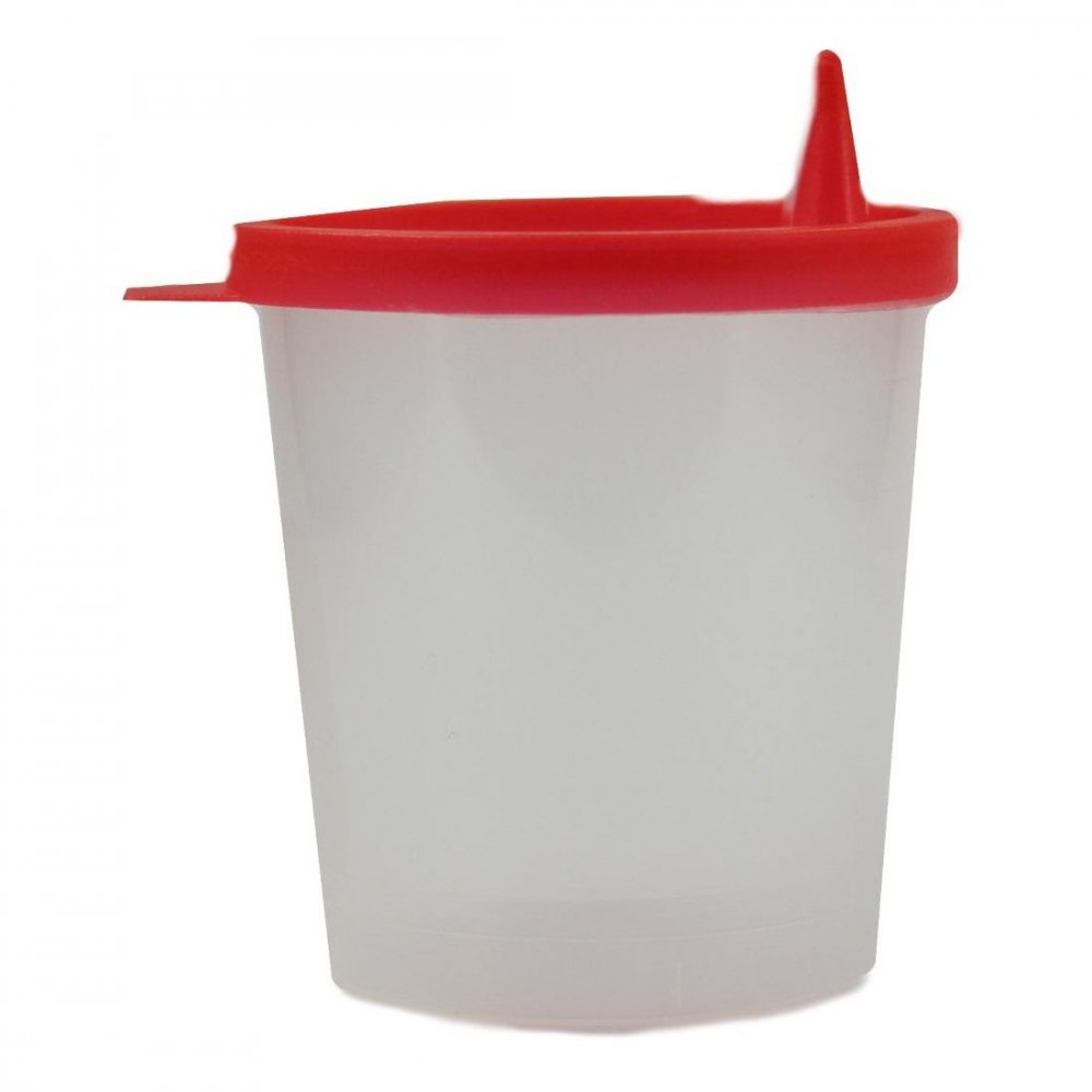 Brinkmann Medical ein Unternehmen der Dr. Junghans Urinbecher mit Schnappdeckel 01040467