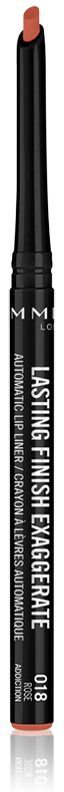Rimmel Lasting Finish Exaggerate automatic lip pencil shade 018 Rose Addiction 0,25 g