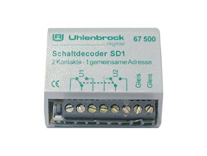 Uhlenbrock - Sd1 Schakeldecoder (Uh67500)