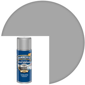 Hammerite Rostschutzfarbe Metall-Schutzlack, Spray, silber, glänzend, 400ml