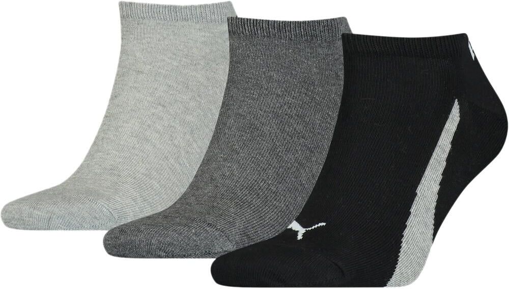 Puma lyfestyle sneakers 3p calcetines deportivos Negro (3942)