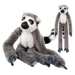 Lean Toys Lemuren-Maskottchen mit Klettverschlusspfoten (72490819)