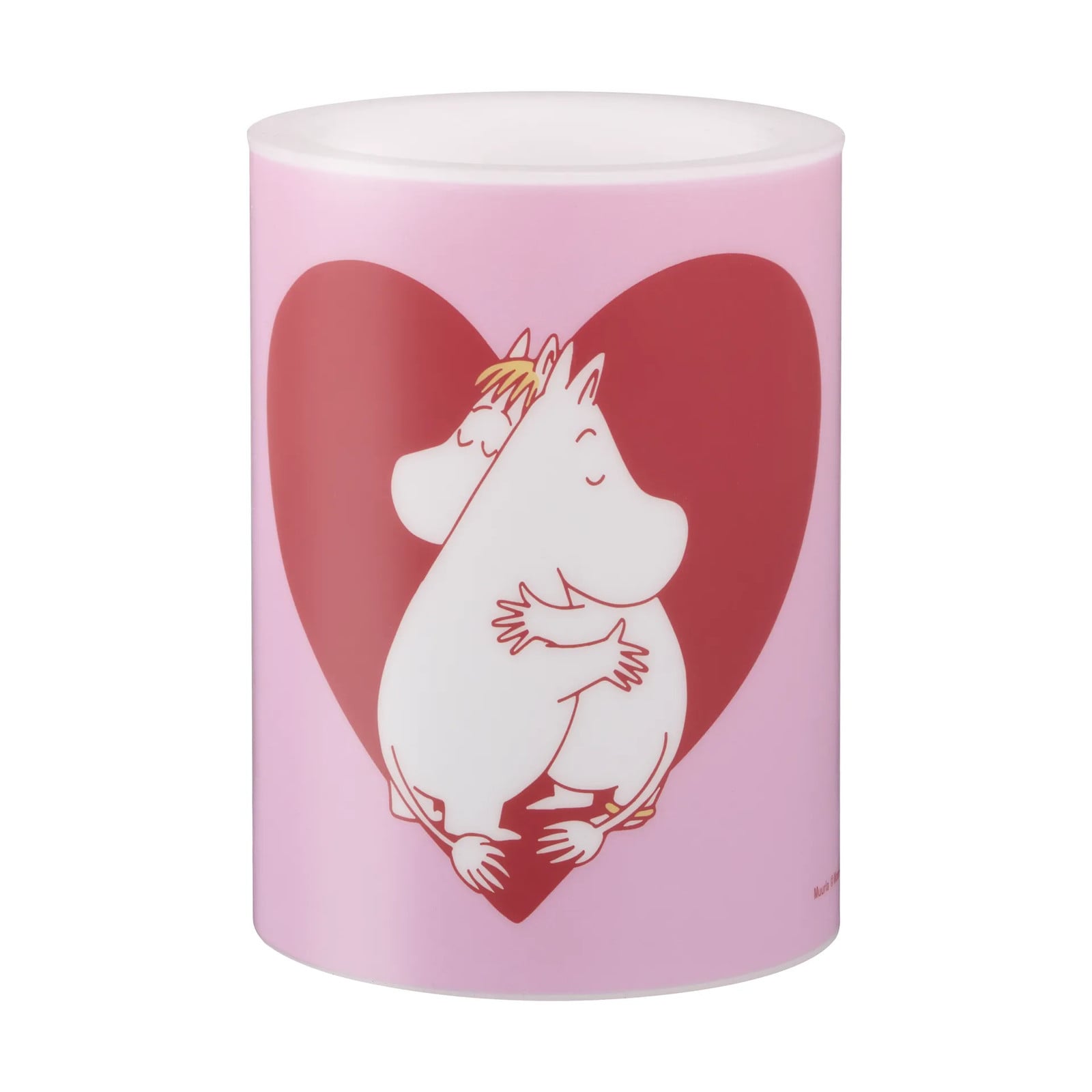 Muurla Moomin Blokkaars LED Nachtlampje Hart 10 cm