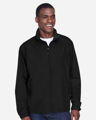 North End 88083 Men's Techno Lite Jacket in Black size XS   Polyester