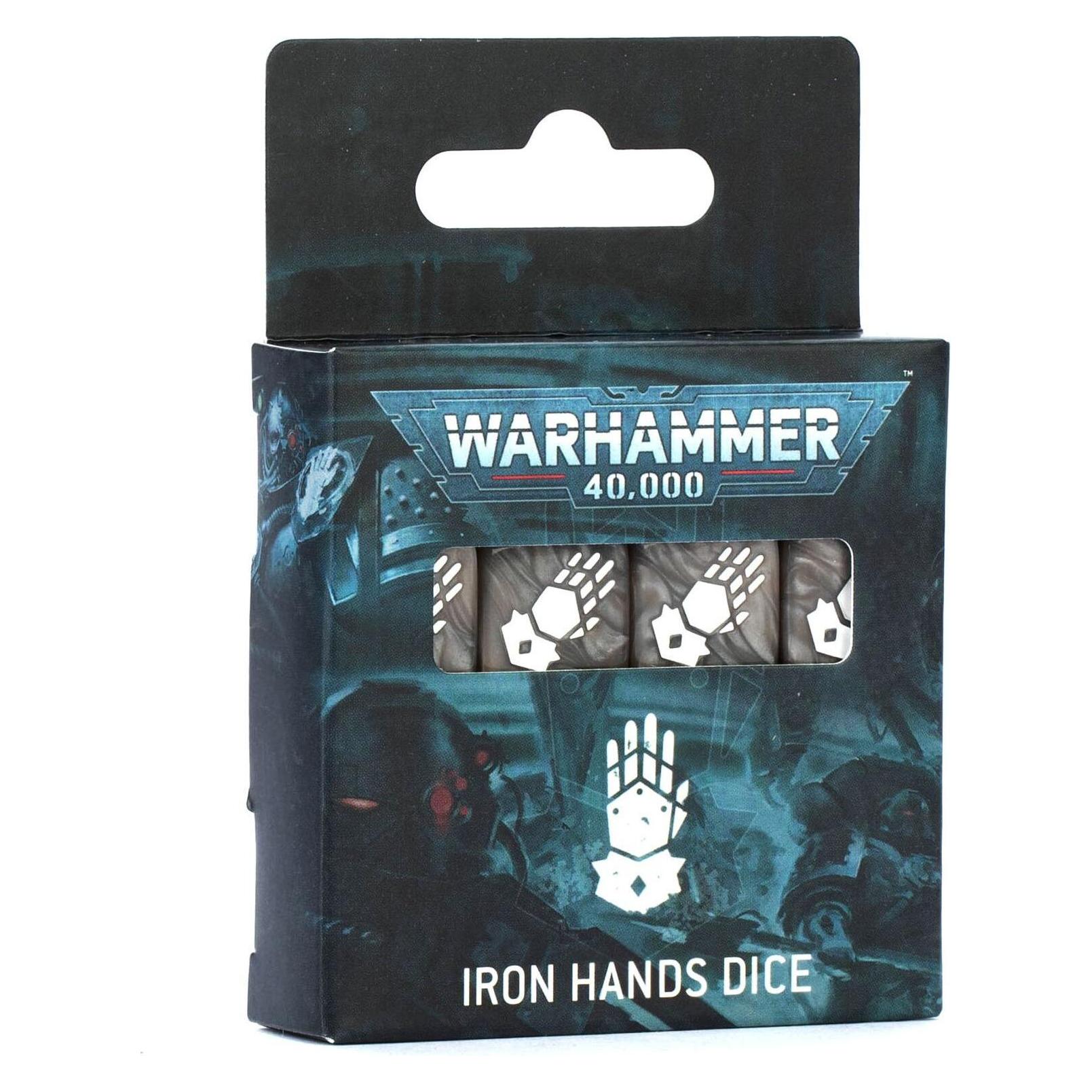 Games Workshop Warhammer 40k - Iron Hands Dice Set (55-65)