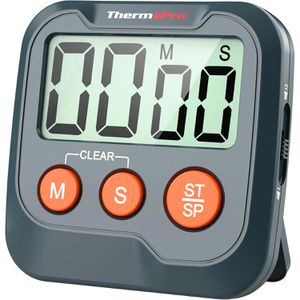ThermoPro Timer TM03W, digital, 100 Minuten, magnetisch