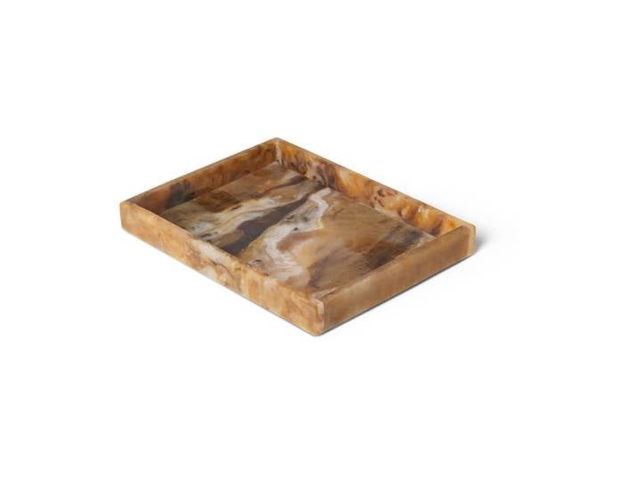 Ferm Living Plateau de décoration Mist 15x20 cm Sugar kelp