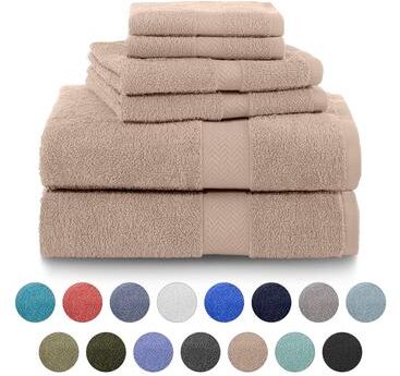 Martex Ringspun Cotton Towel Set Quick Dry Soft Absorbent Lightweight