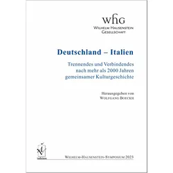 Deutschland - Italien, Fachbücher von Wolfgang Boeckh