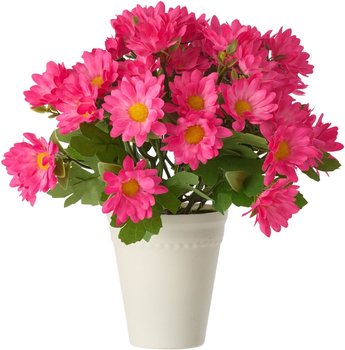 J-Line Madeliefje kunststof fuchsia