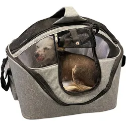 Companion pet transport bag w/detachable fleece 49x40x35cm (Hund), Tiertransport