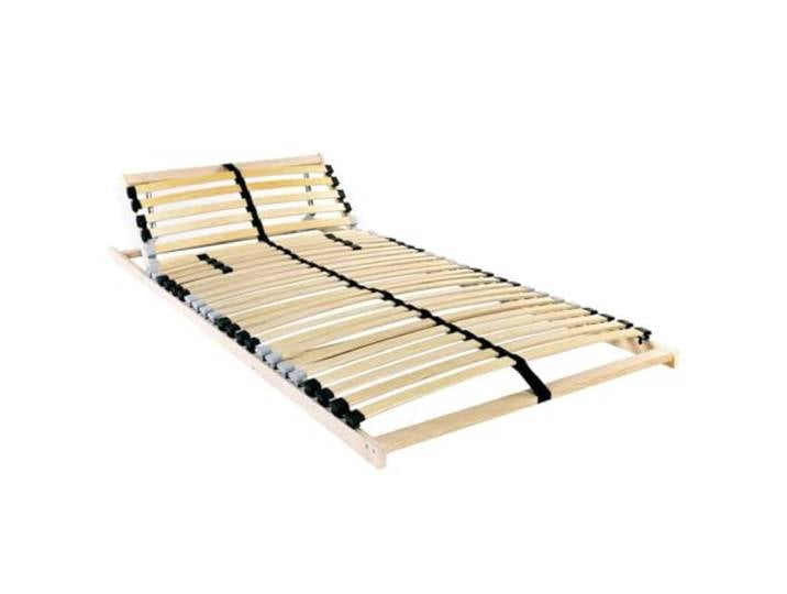 vidaXL Bett-Lattenrost Braun 90 x 190 cm Massivholz Buche