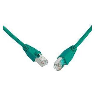 Solarix patch kabel CAT5E SFTP PVC zelený snag-proof (SFTP, CAT5e, 10 m) (C5E-315GR-10MB)