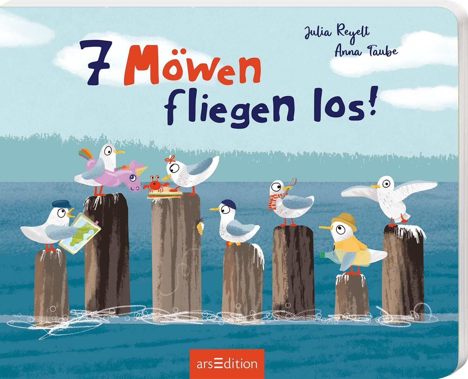 Anna Taube - 7 Möwen fliegen los! - Preis vom 15.10.2026 23:06:25 h