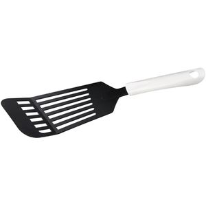 Fackelmann Pfannenwender Arcadalina, Kunststoff, 8 x 32 cm, spülmaschinengeeignet, weiß
